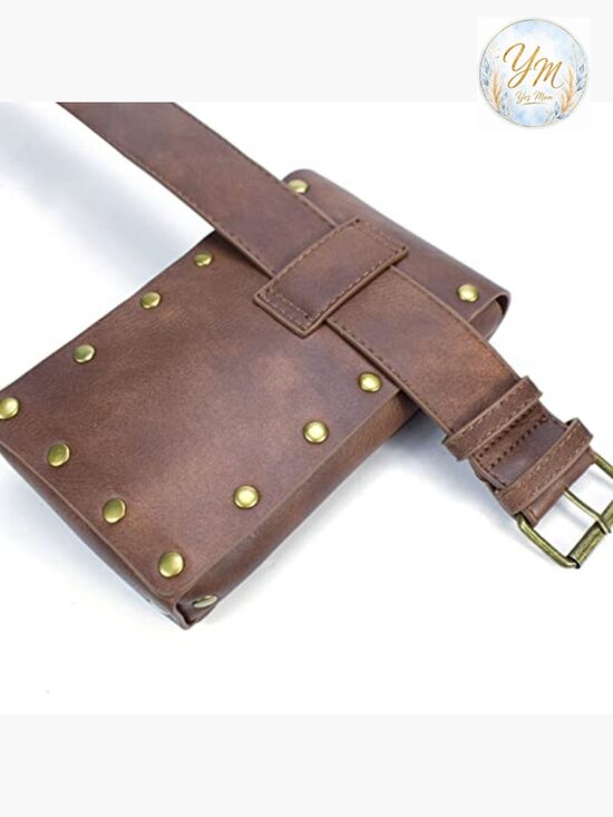 Steampunk Medieval Belt Pouch Waist Bag Renaissance Purse Cellphone Holder main image 6